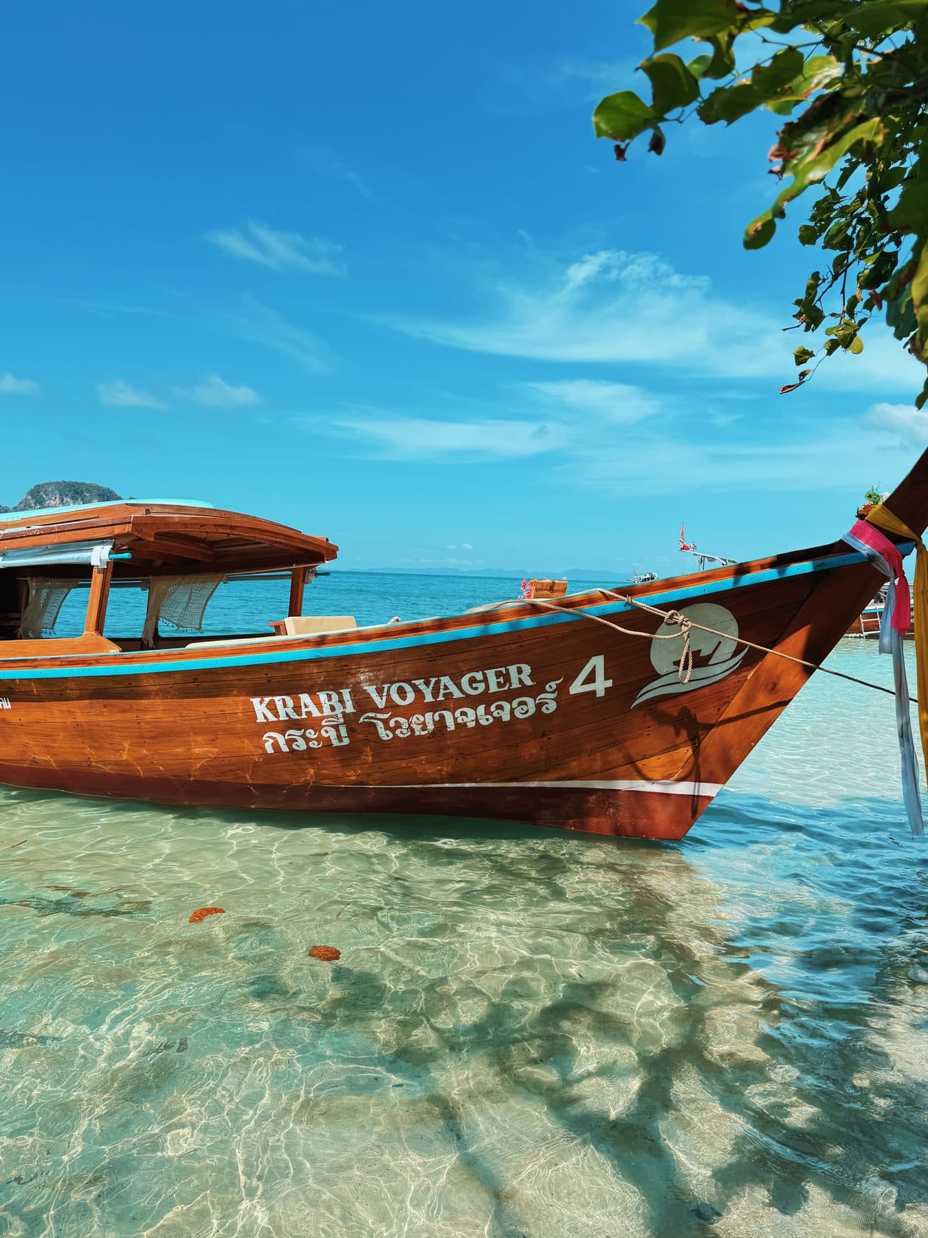 Krabi Voyager 4 in shallow clear water